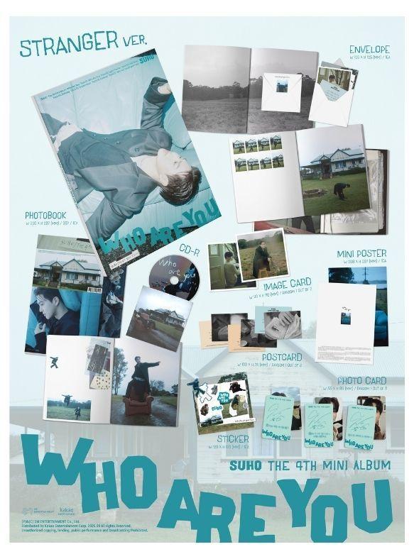 EXO - The 4th Mini Album 'Who Are You' (Stranger Ver.) | CD-1