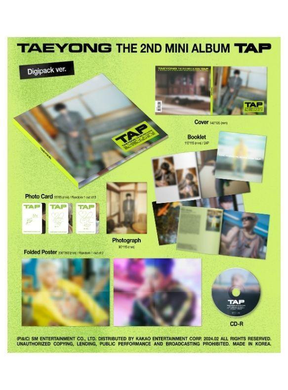TAEYONG - The 2nd Mini Album 'TAP' (Digipack Ver.) | CD-1