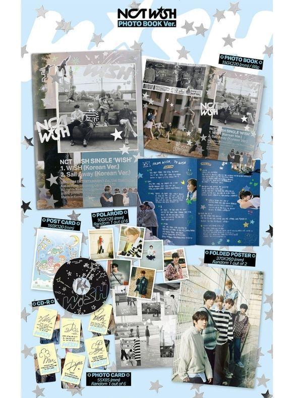 NCT WISH -  Single 'WISH' (Photobook Ver.) | CD-2