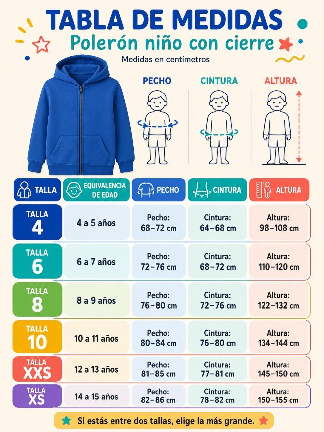 Poleron Con Cierre De Adolescente 340gr Canguro Basico 70 30 Casual Uniforme-5