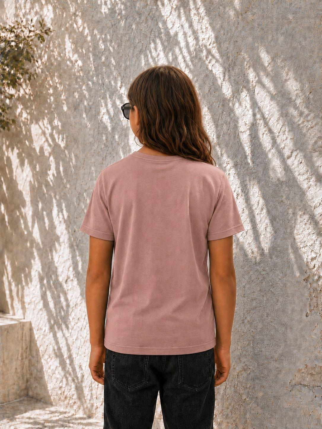 Poleras Cuello Redondo Adolescente 180gr Algodon Manga Corta-1