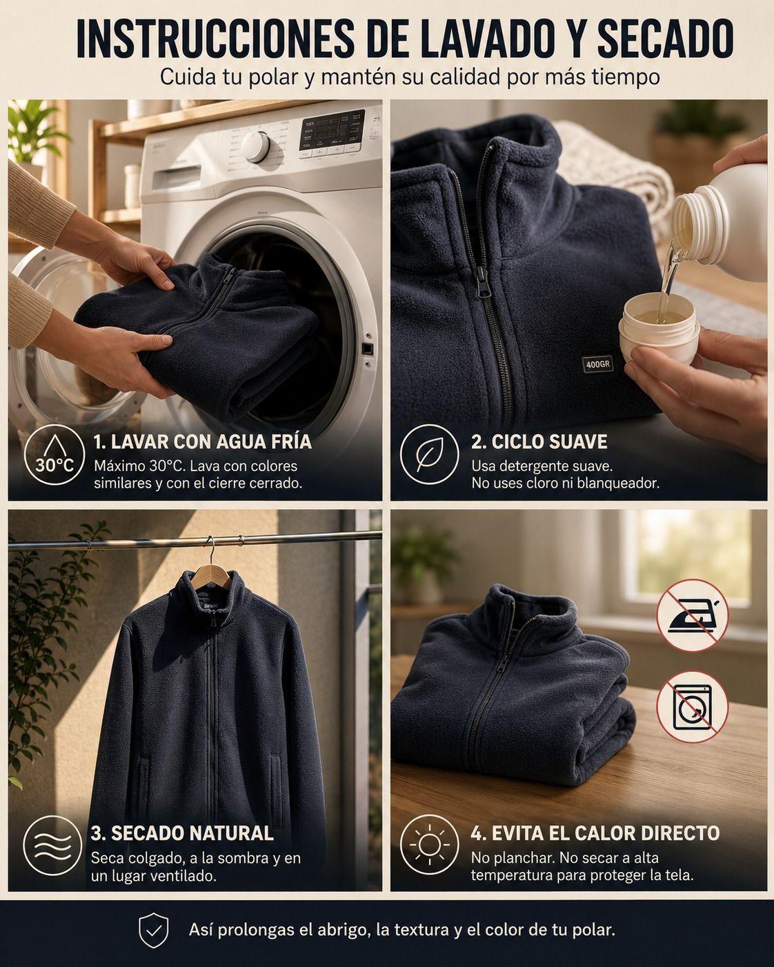 Chaqueta Micro Polar 450gr T rmico Unisex Corporativo Invierno-4