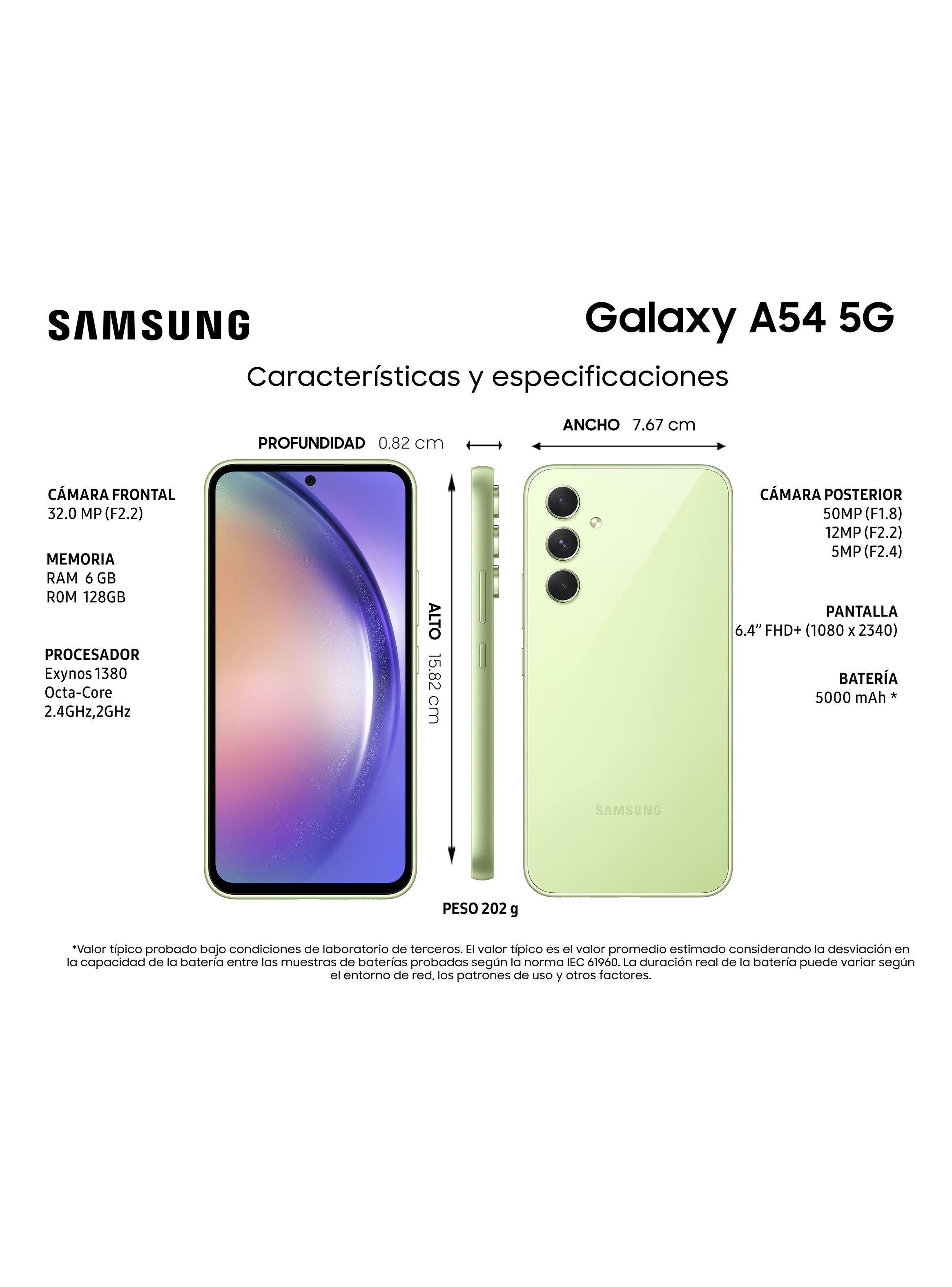 Samsung Galaxy A54 5G 128GB Verde Liberado-1