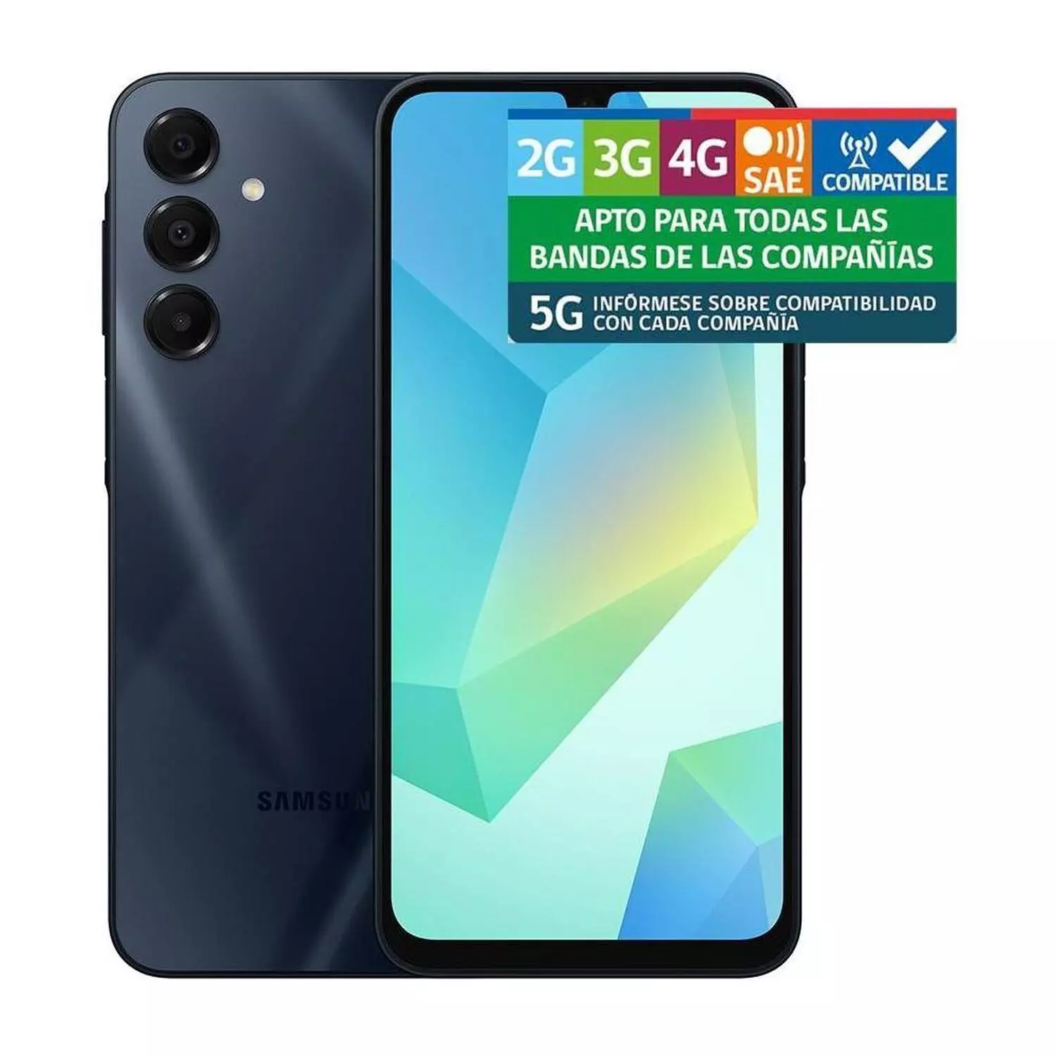 Samsung Galaxy A16 5G A166 128 GB 4 GB Blue Black [SM-A166MZKDLTL]-0