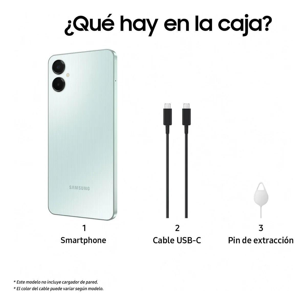 Samsung Galaxy A06 5G 128GB Light Green Pantalla 6.7" Cámara 50MP Liberado-4