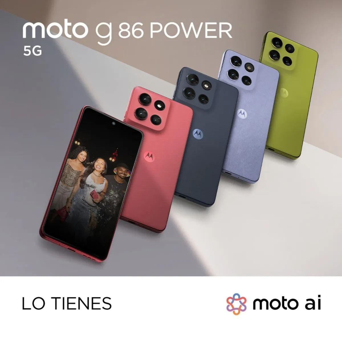 Motorola Moto G86 Power 256GB Lila Pantalla 6.8" Batería 6000mAh Liberado-7