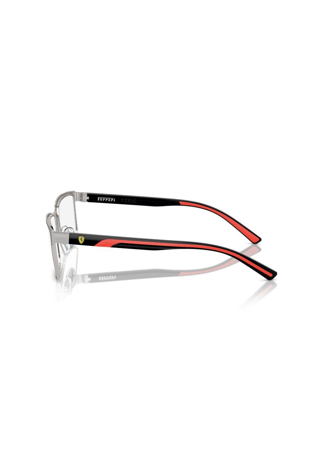 Lentes Ópticos Plateado Cepillado Scuderia Ferrari FZ7002107-2