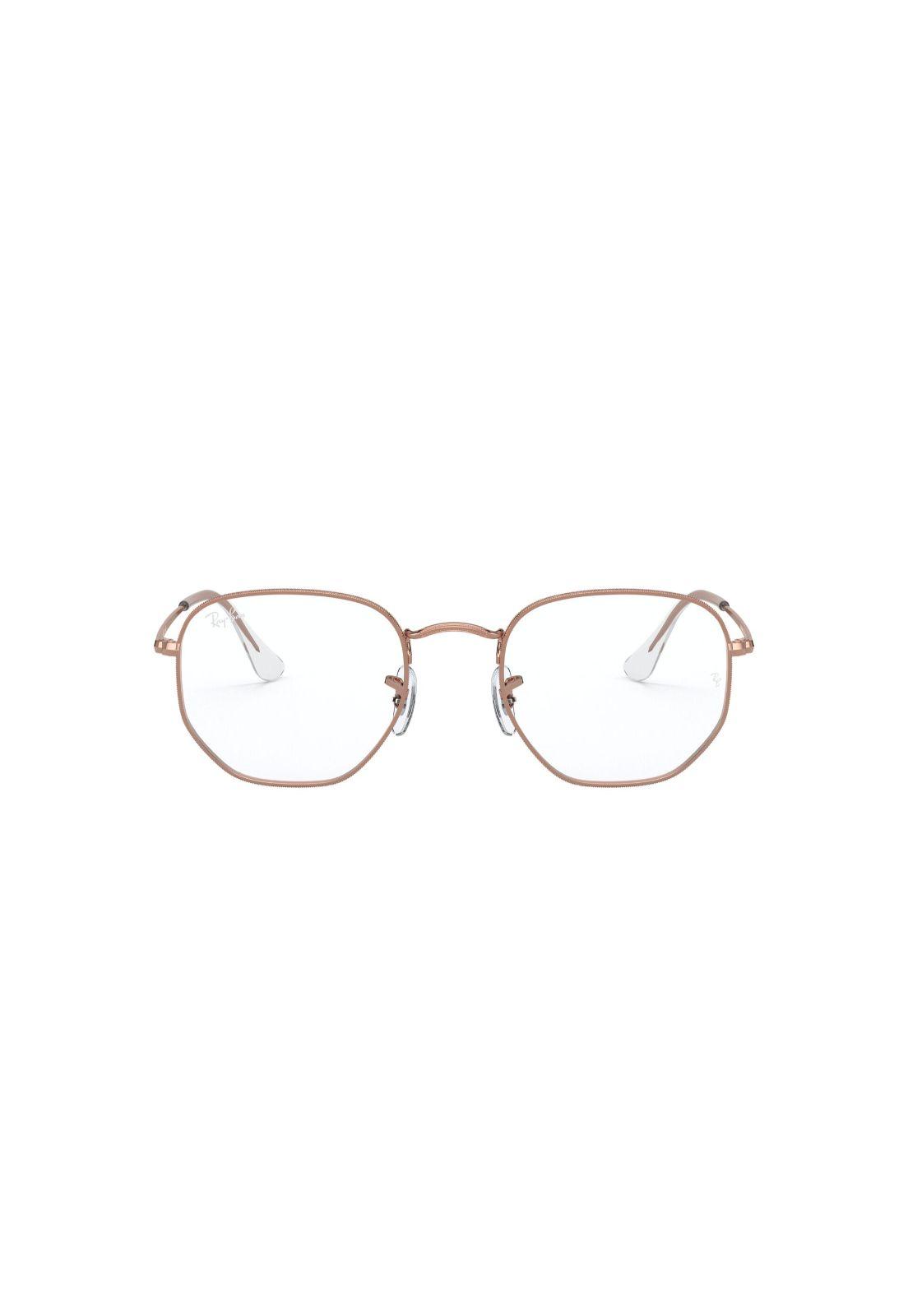 Lentes Ópticos Hexagonal Rosado Ray-Ban Optical RX64483094-0
