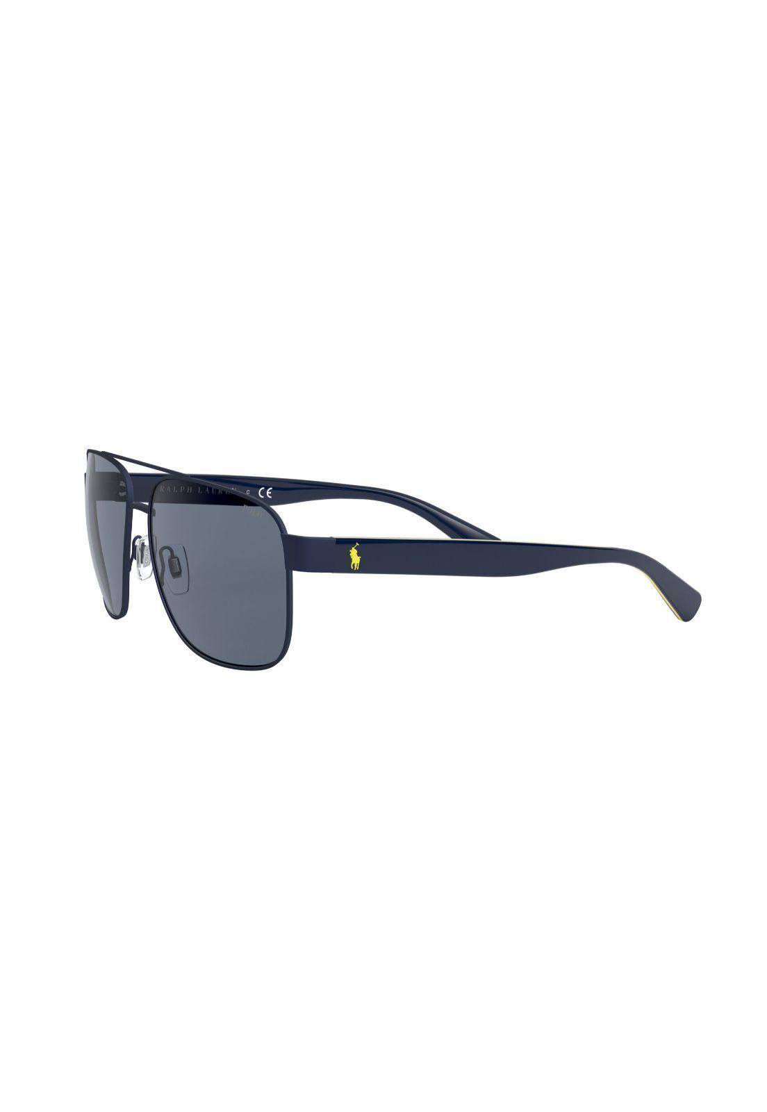 Lentes de Sol Matte Navy Azul Polo PH313093038759-2