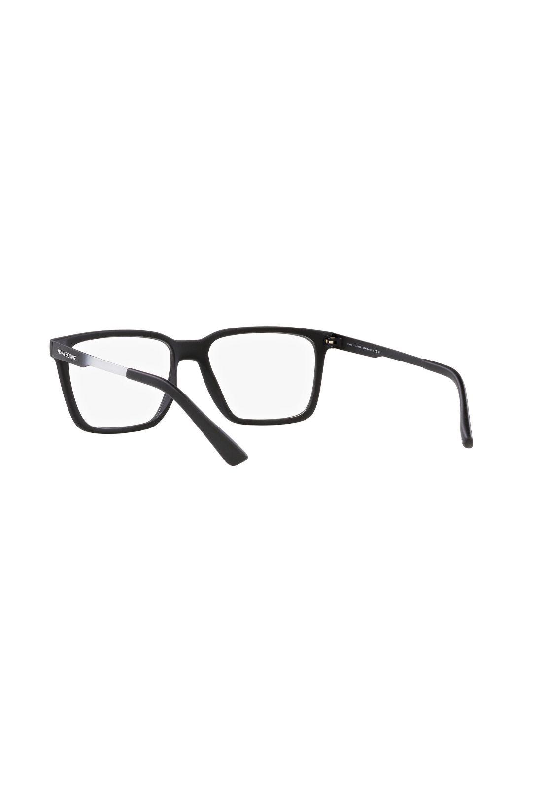 Lentes Ópticos Matte Black Armani Exchange-5