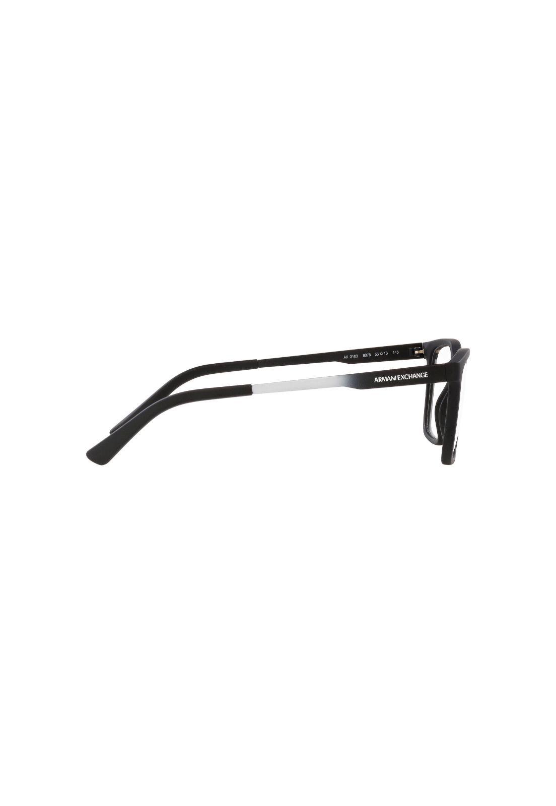 Lentes Ópticos Matte Black Armani Exchange-9
