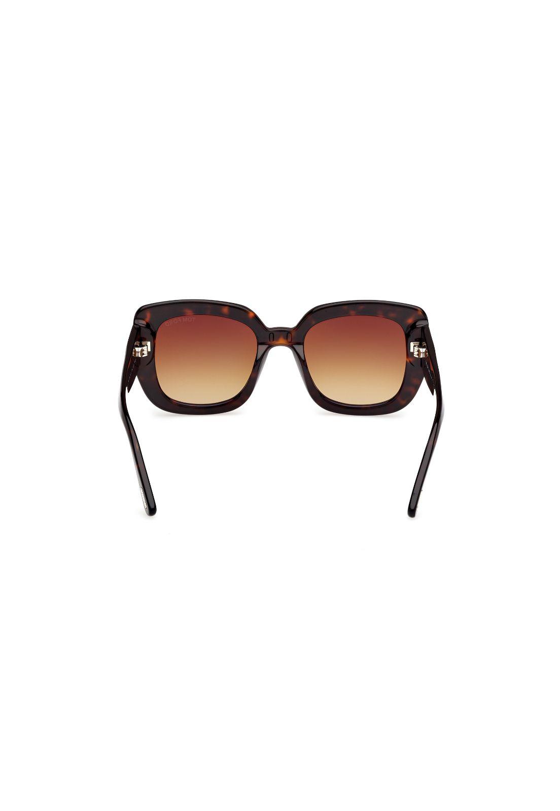 Lentes de Sol Carla-02 Havana Degradados Tom Ford FT122052F-4