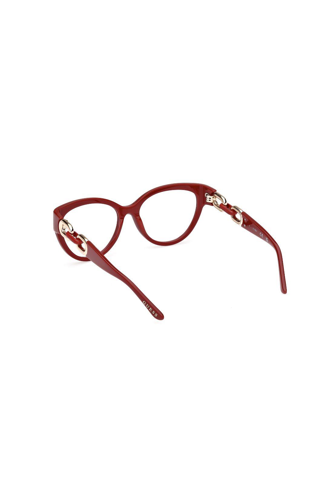 Lentes Ópticos Rojo Guess GU50182066-3