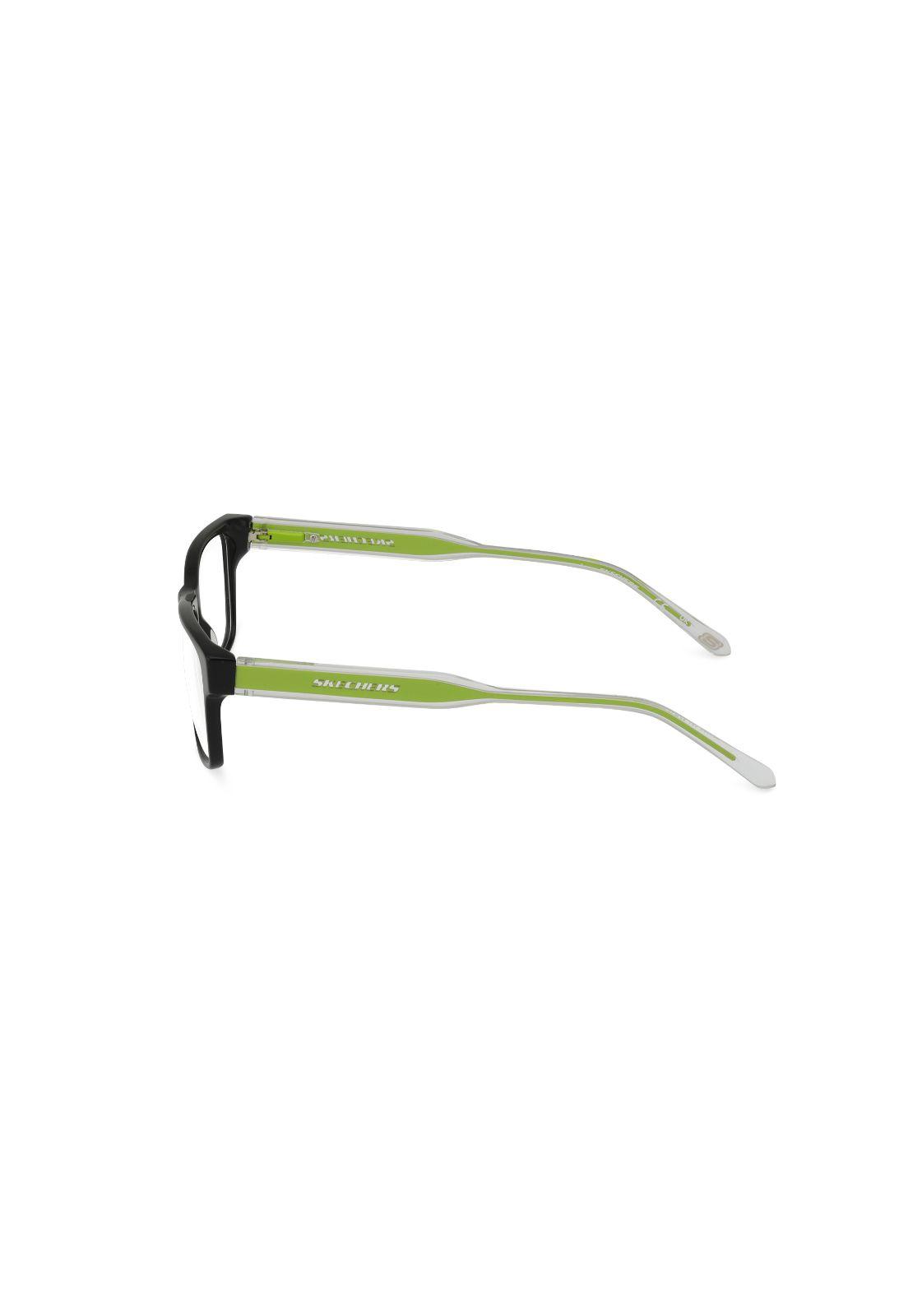 Lentes Ópticos Negro Brillante Skechers SE3385001-2