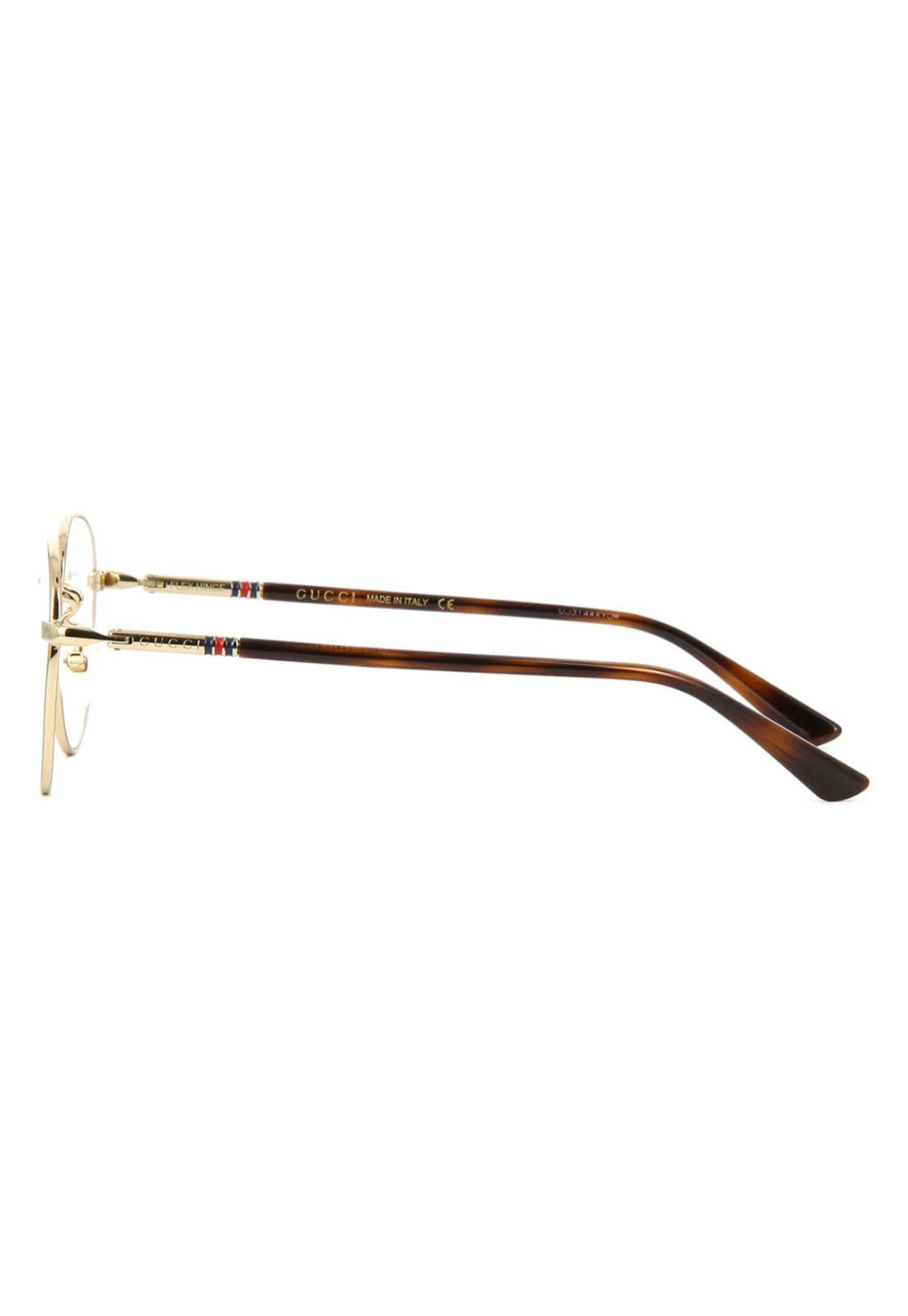 Lentes Ópticos Gold Gucci GG0392O003-2