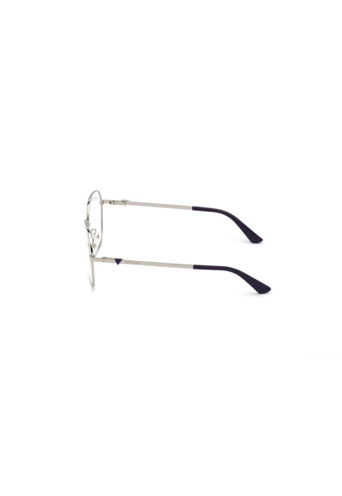 Lentes Opticos Niquel Brillo Guess GU278001057-2