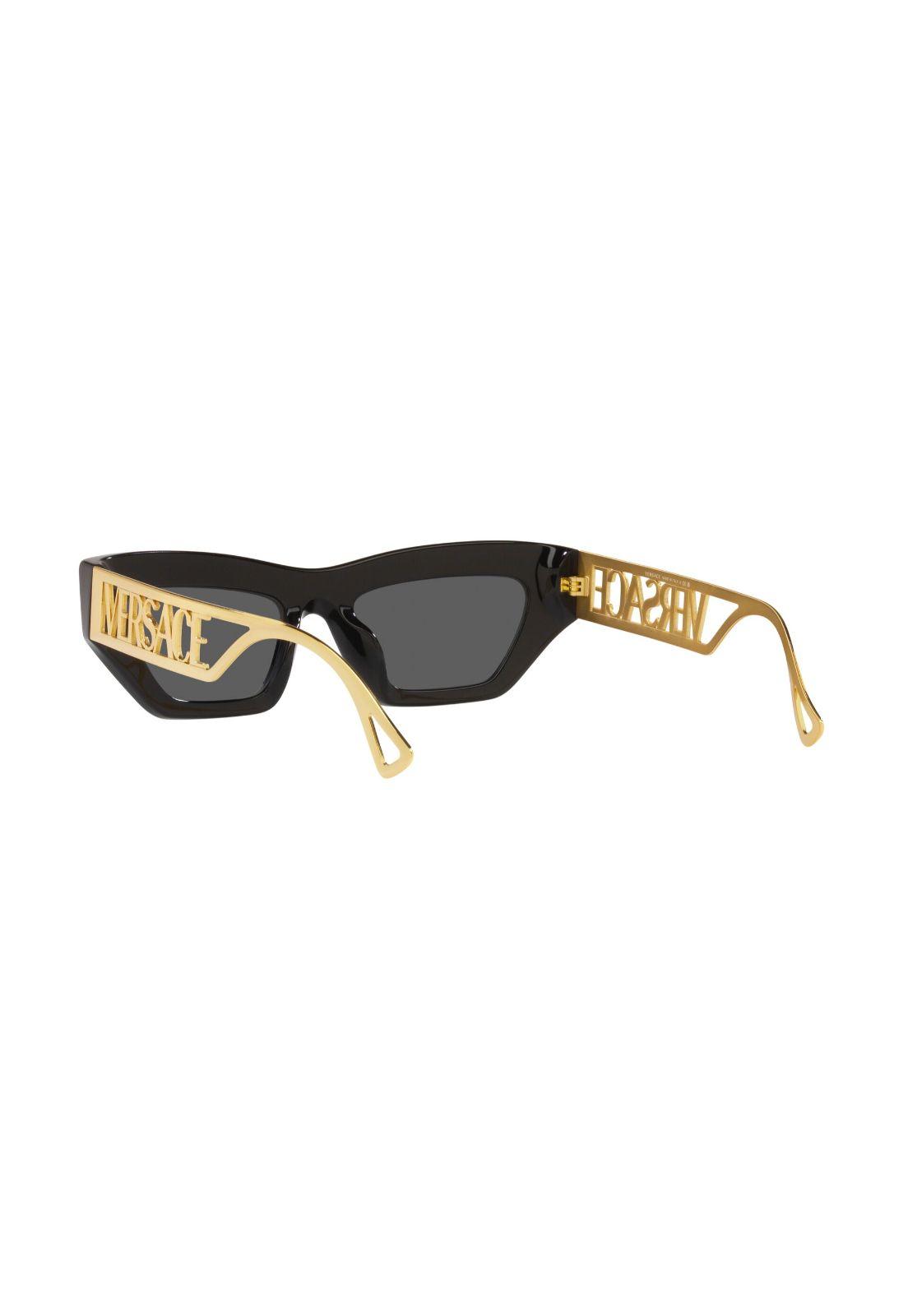 Lentes de Sol 90s Vintage Logo Negro Versace VE4432UGB187-5