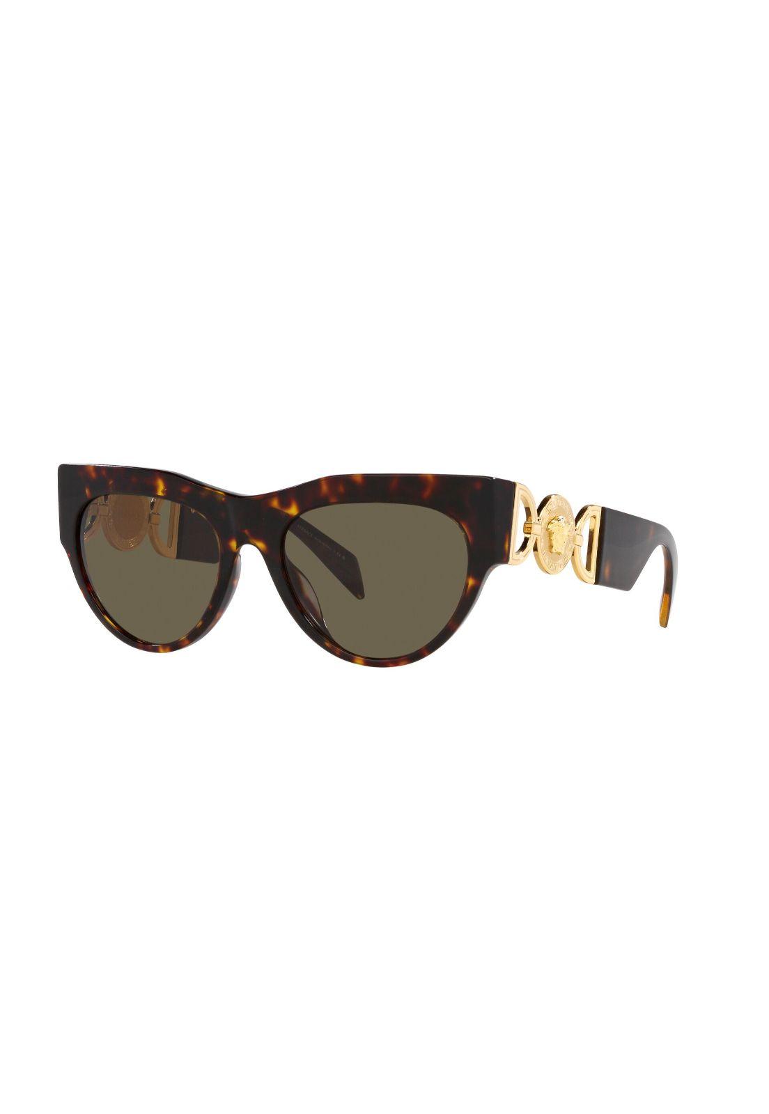 Lentes de Sol Winged Medusa Havana Versace-0