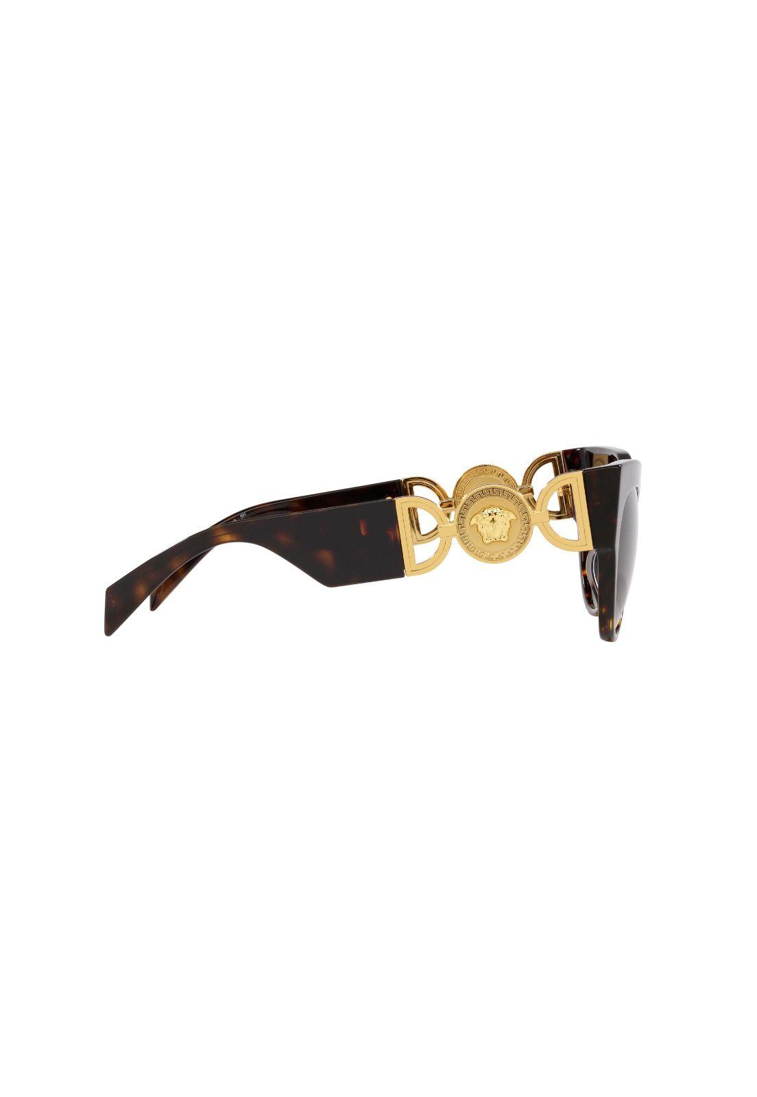 Lentes de Sol Winged Medusa Havana Versace-9