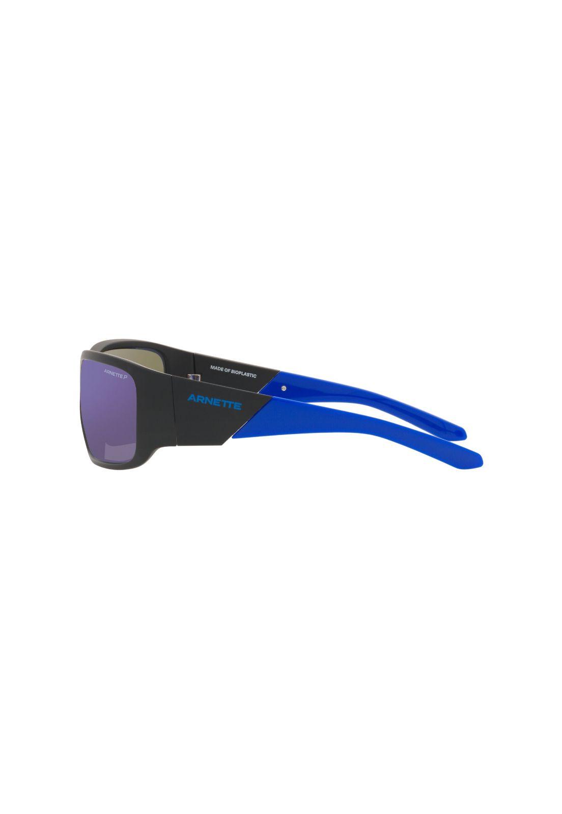 Lentes De Sol Negro Polarizados Arnette Sustentable AN4297-2