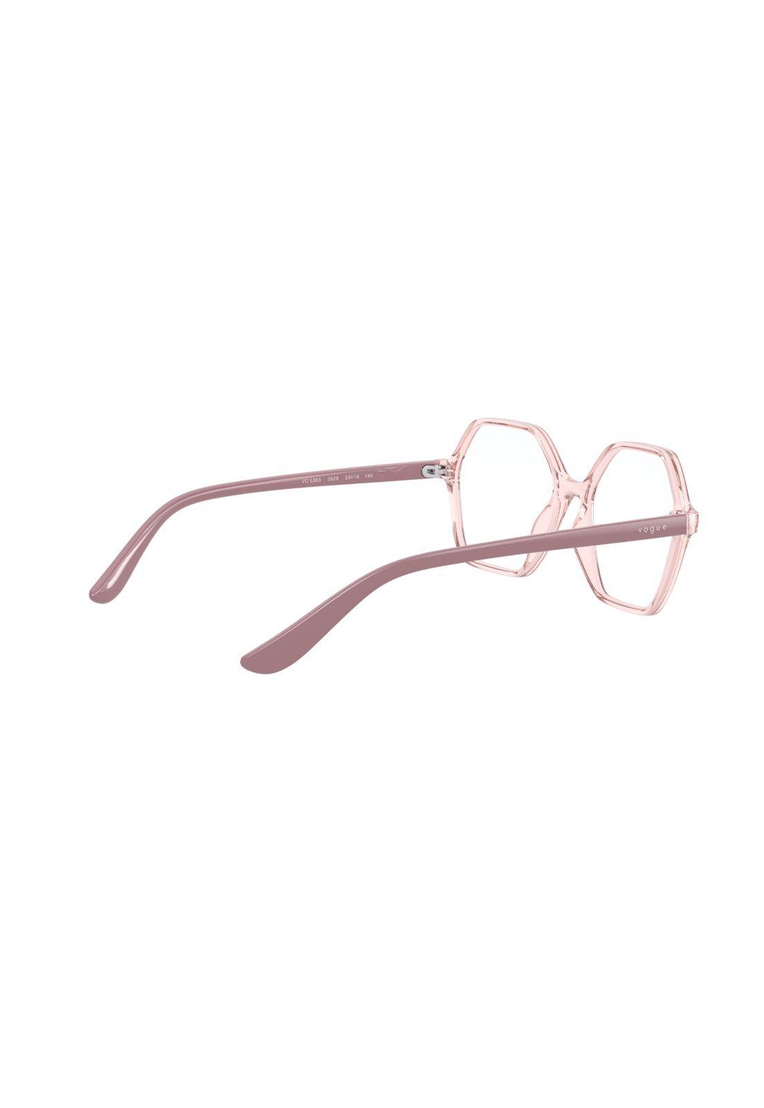 Lentes Ópticos Transparent Pink Vogue Eyewear VO53632828-8