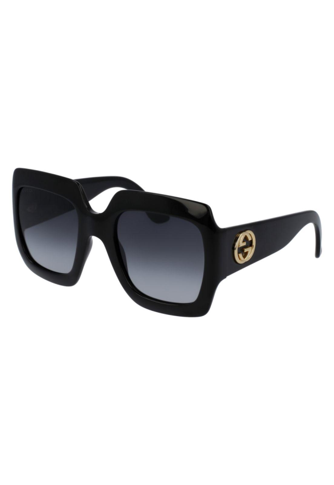 Lentes de Sol Negro Gucci GG0053SN001-0