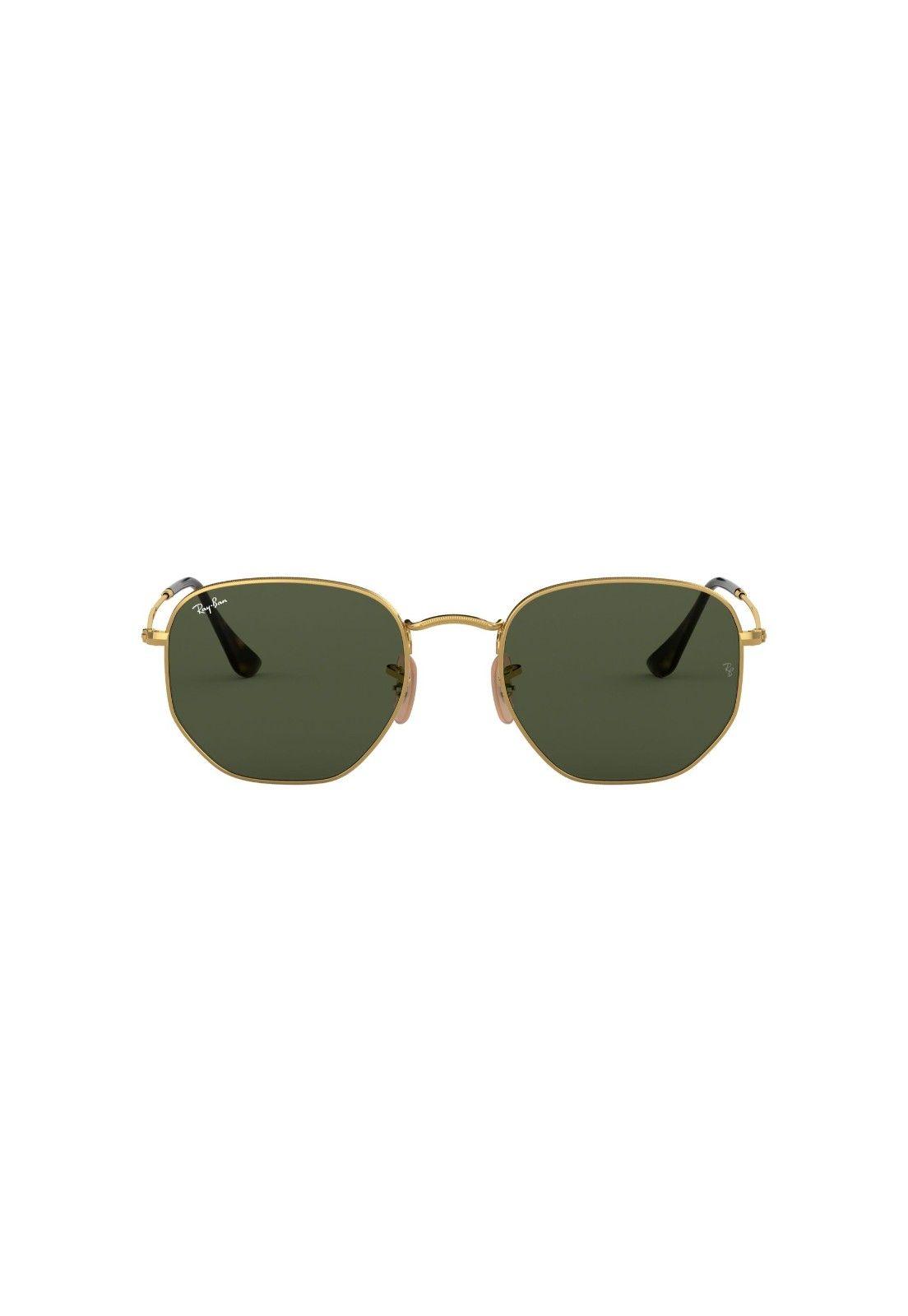 Lentes de Sol Hexagonal Dorado Ray-Ban RB3548N001-2