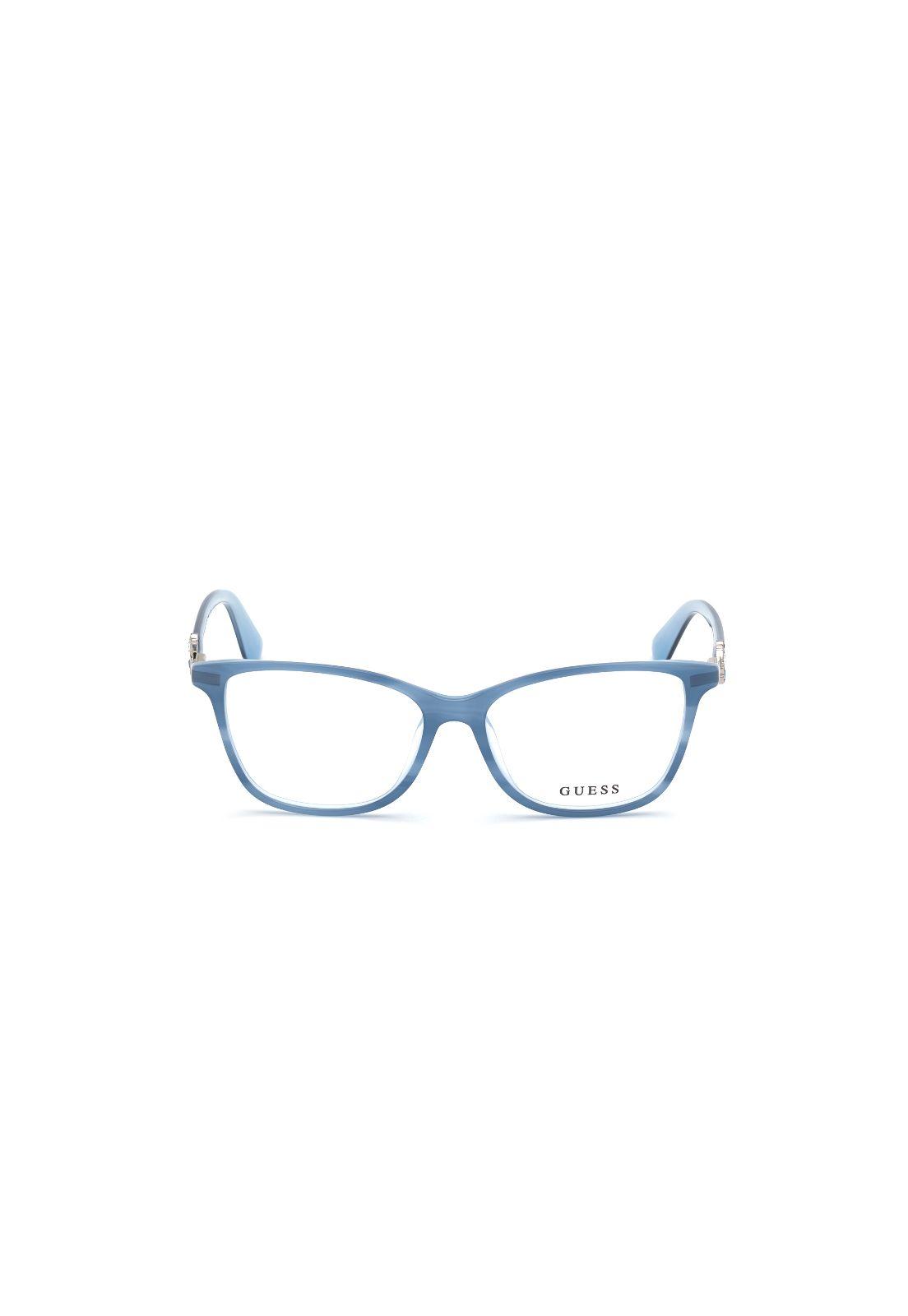 Lentes Opticos Azul Brillo Guess GU2856S08453-1