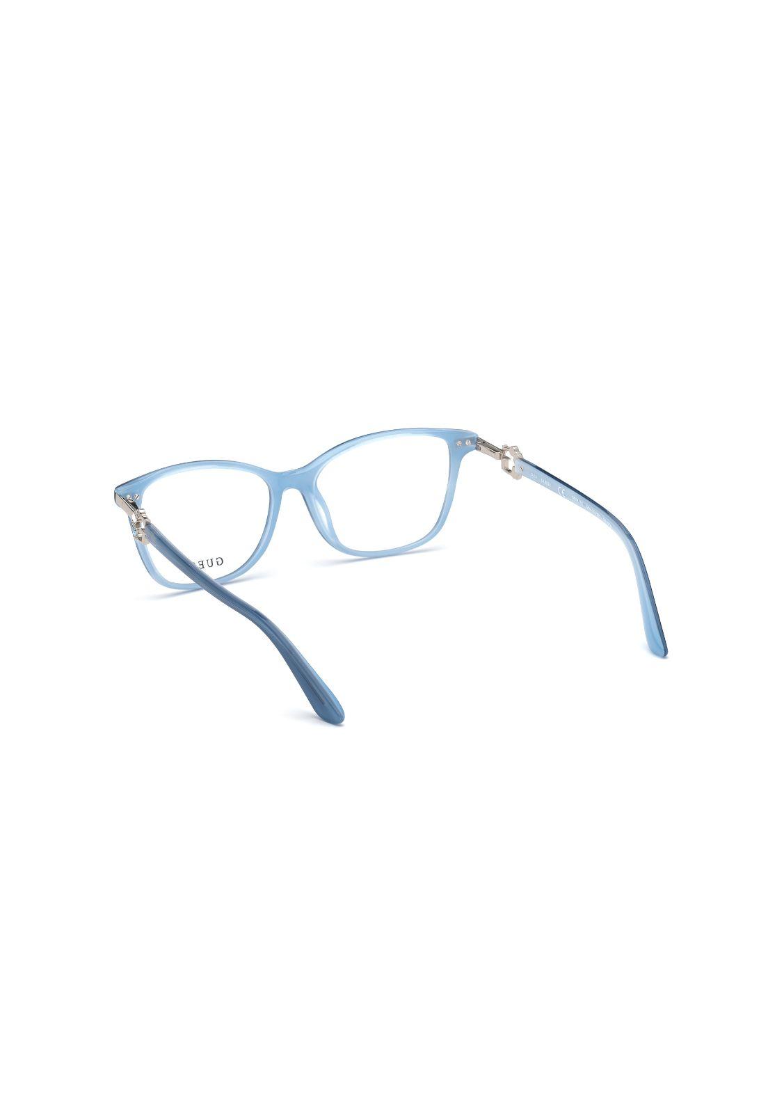 Lentes Opticos Azul Brillo Guess GU2856S08453-6