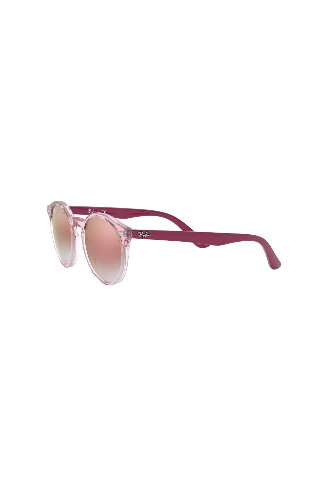 Lentes de Sol Transparent Pink Ray-Ban Junior para NIÑOS-2