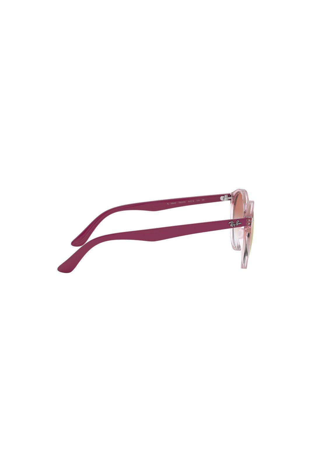 Lentes de Sol Transparent Pink Ray-Ban Junior para NIÑOS-9