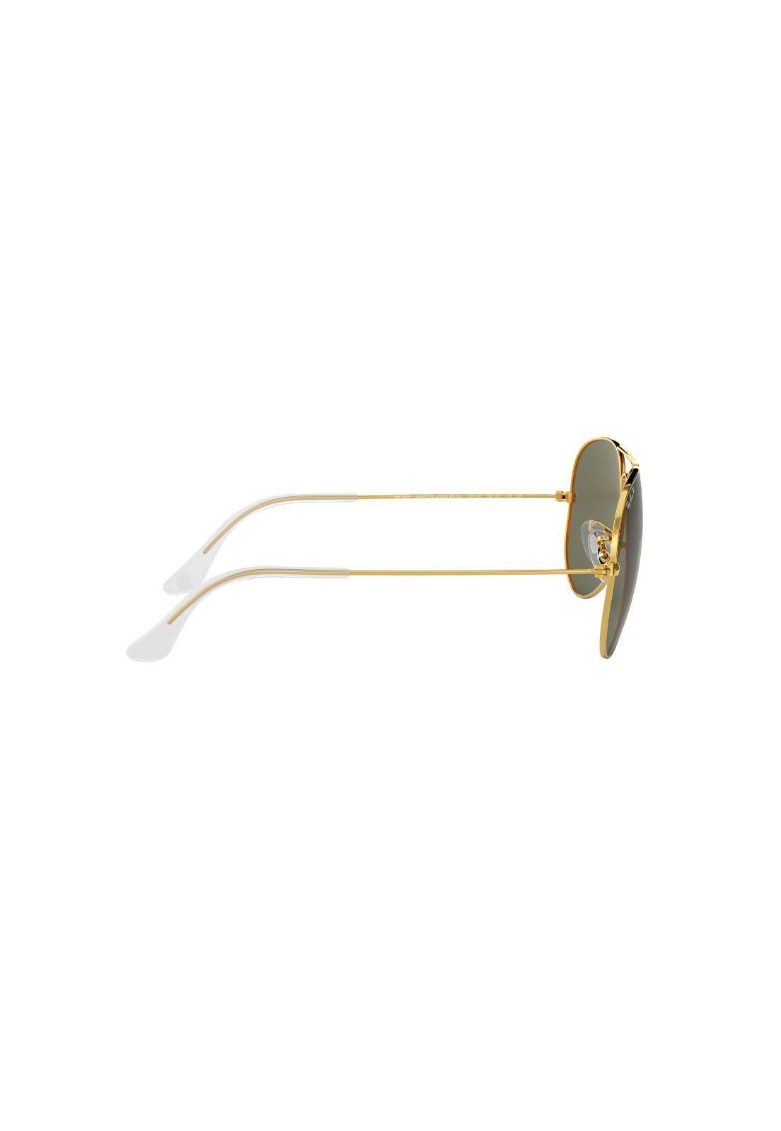 Lentes de Sol Aviator Gold Polarizados Ray-Ban RB302500158-3