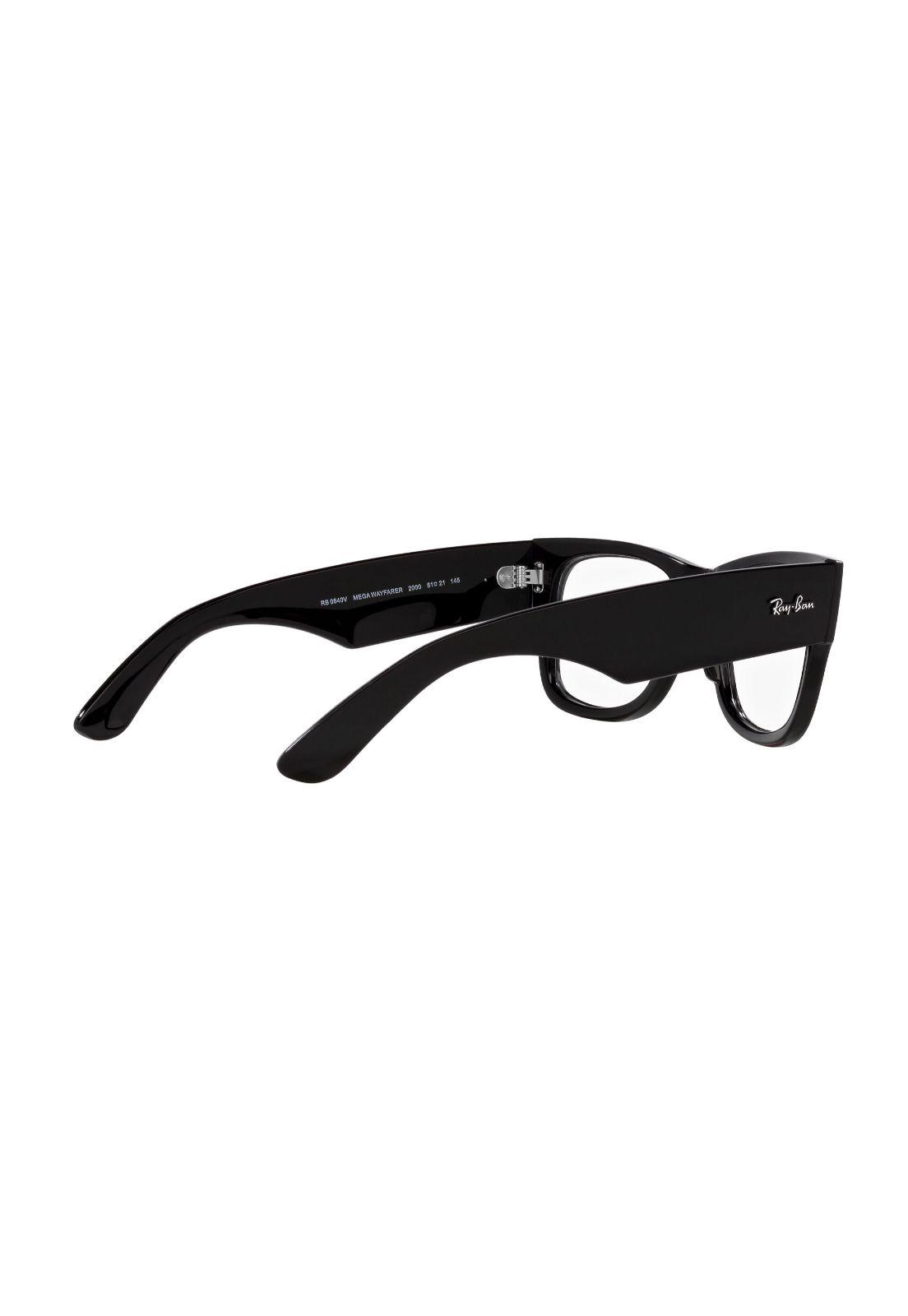 Lentes Ópticos Mega Wayfarer Black Ray-Ban Optical-8