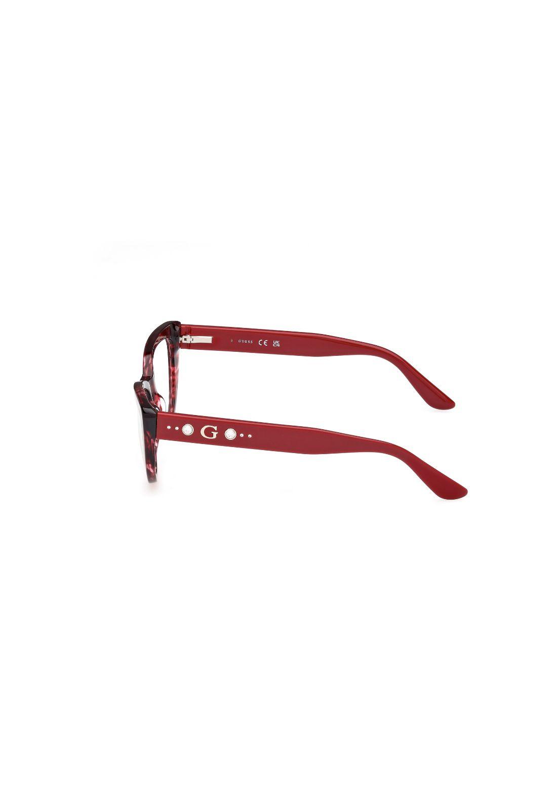 Lentes Ópticos Rojo Guess GU50175068-2