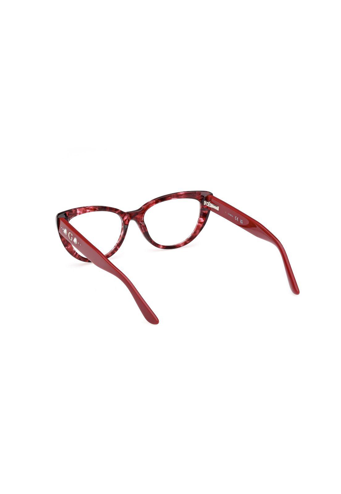 Lentes Ópticos Rojo Guess GU50175068-3