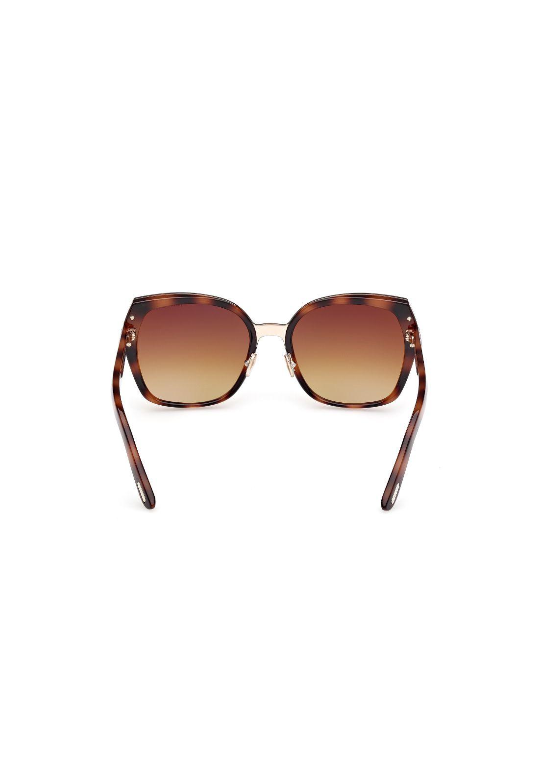 Lentes de Sol Plum Havana Degradados Tom Ford FT122353F-4