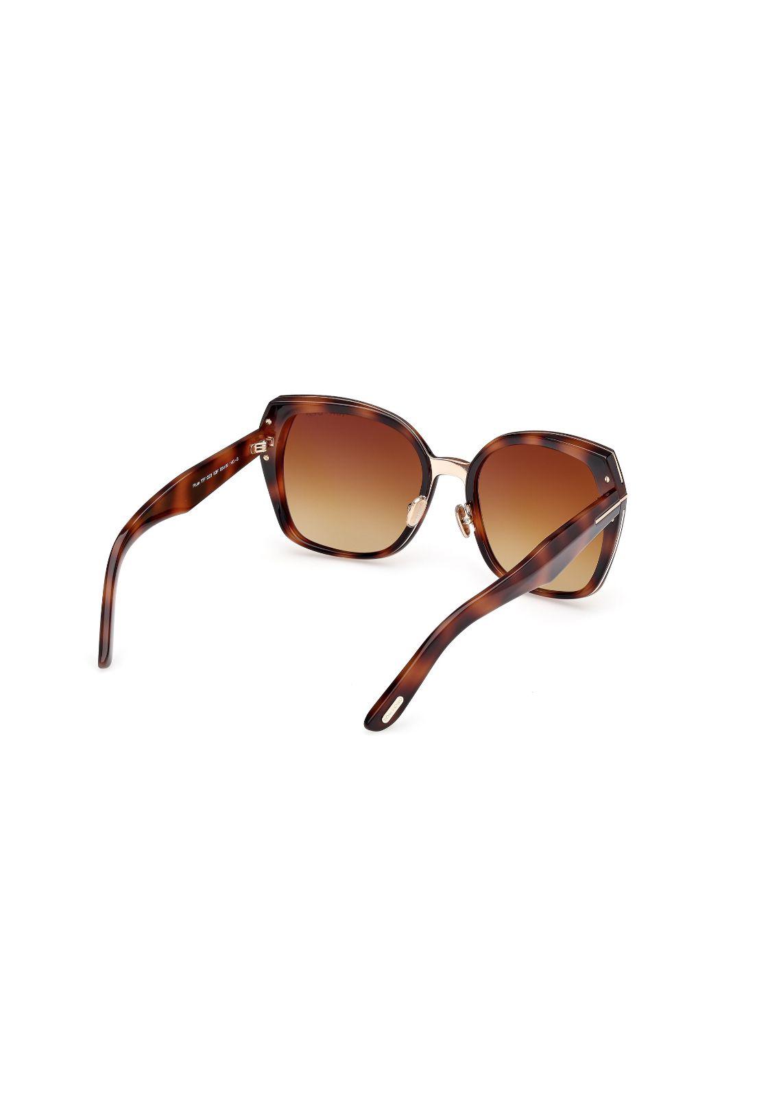 Lentes de Sol Plum Havana Degradados Tom Ford FT122353F-5