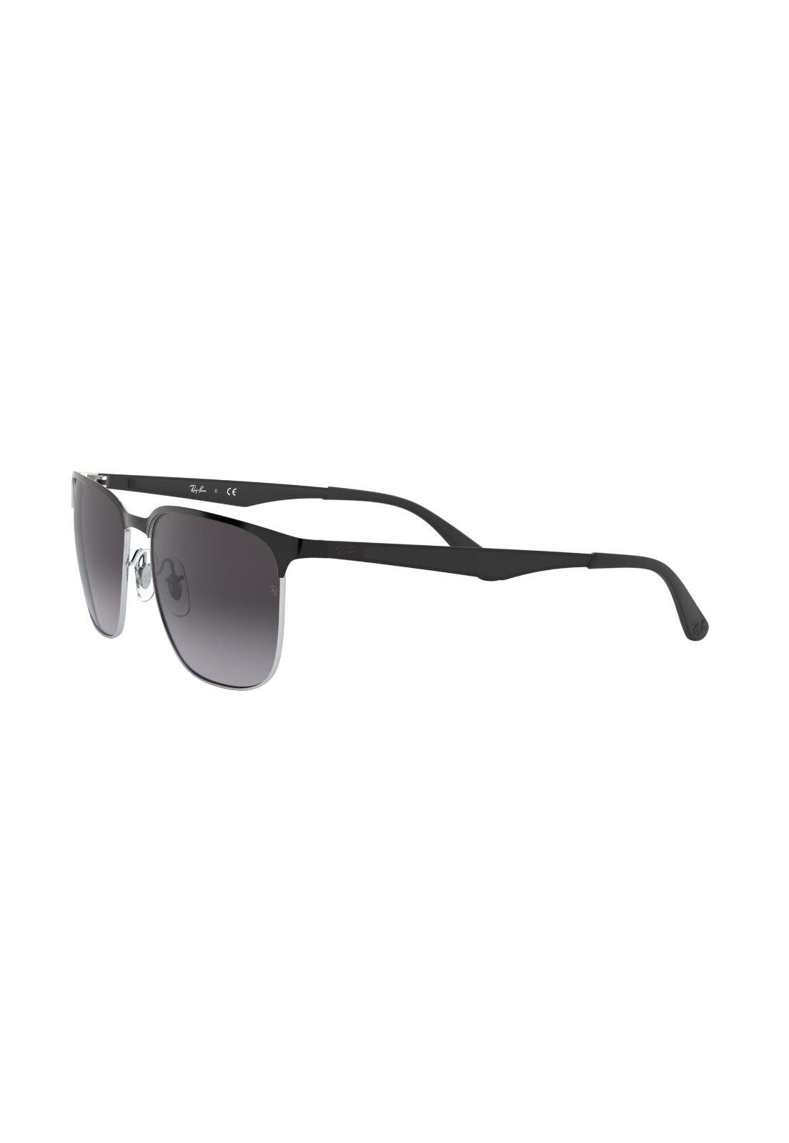Lentes De Sol Negro On Silver Ray-Ban RB356990048G59-2
