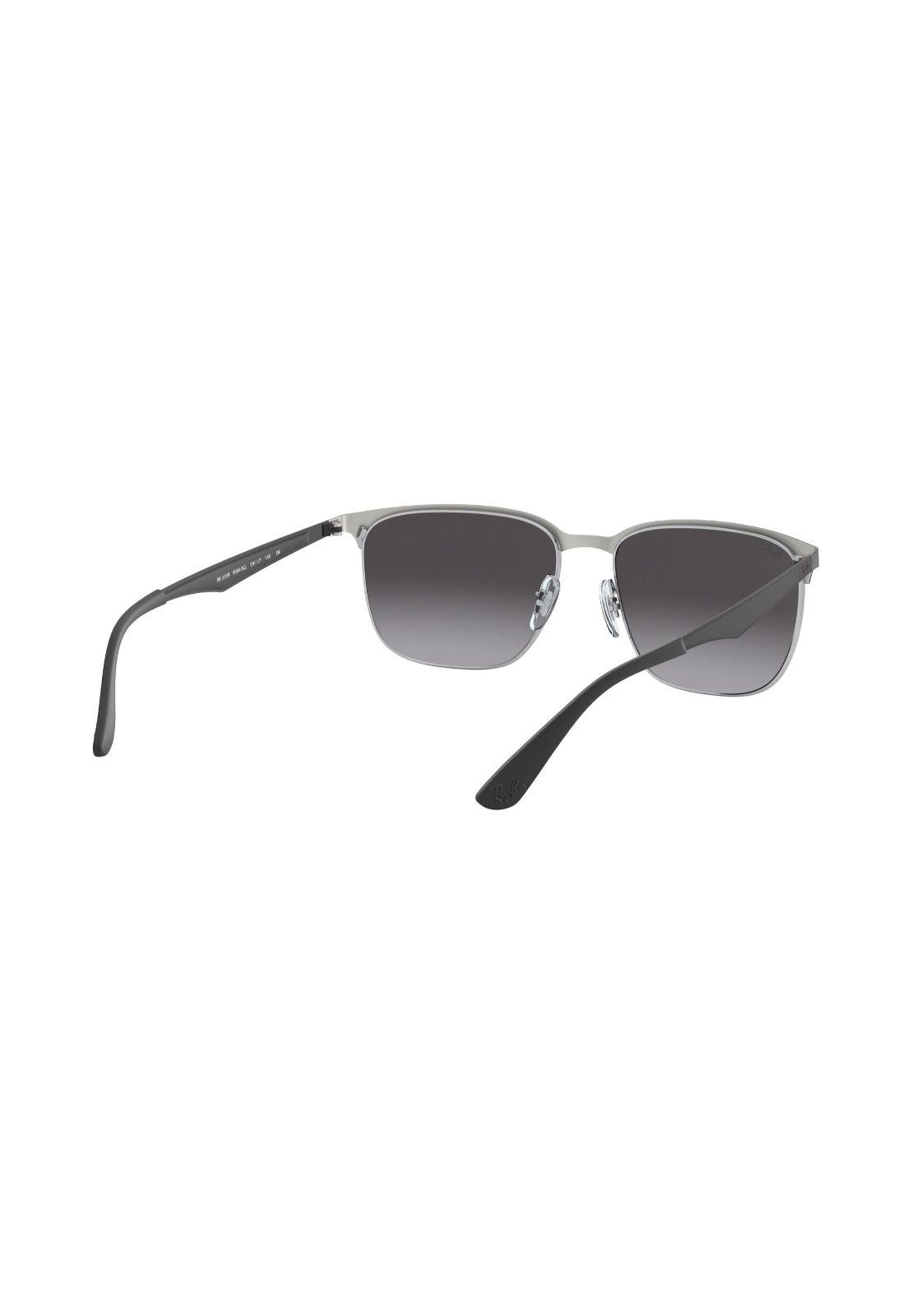 Lentes De Sol Negro On Silver Ray-Ban RB356990048G59-7