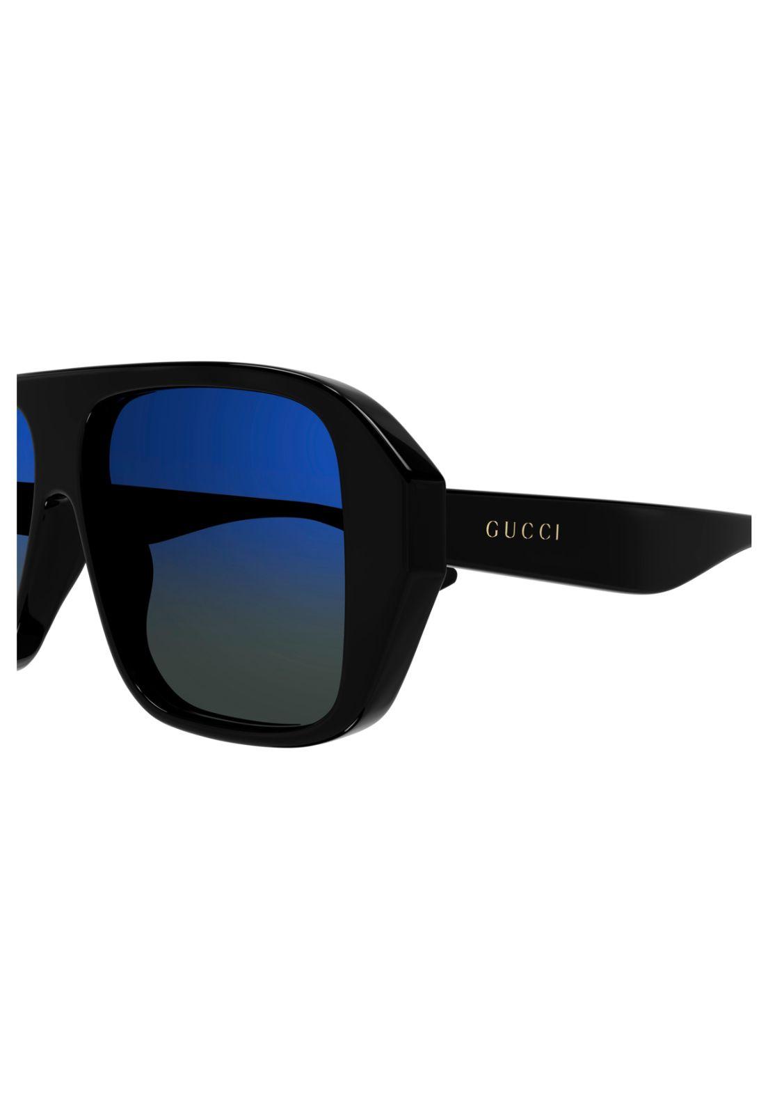 Lentes de Sol Negro Espejados Gucci GG1615S001-2