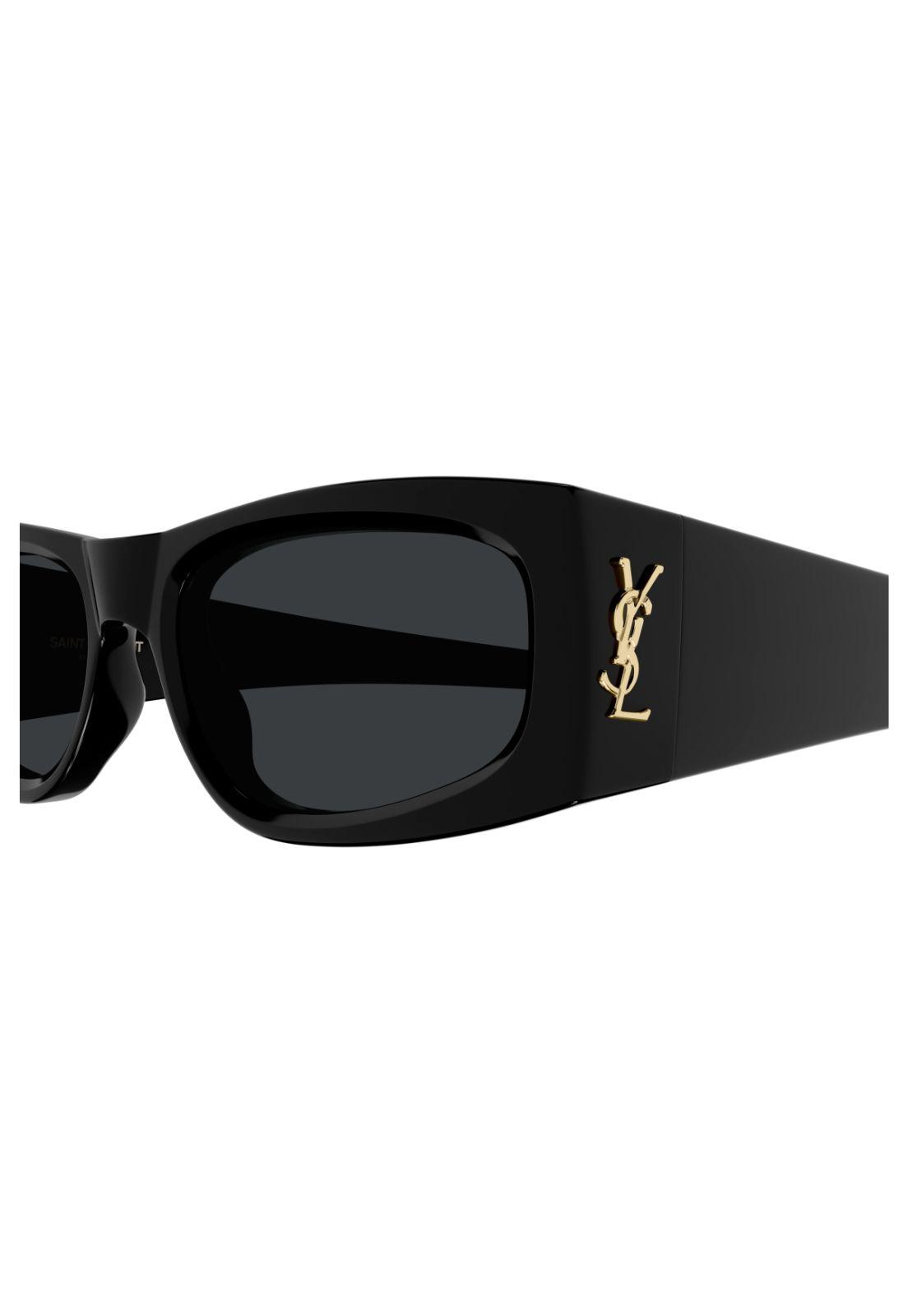 Lentes de Sol Negro Saint Laurent SLM140001-2