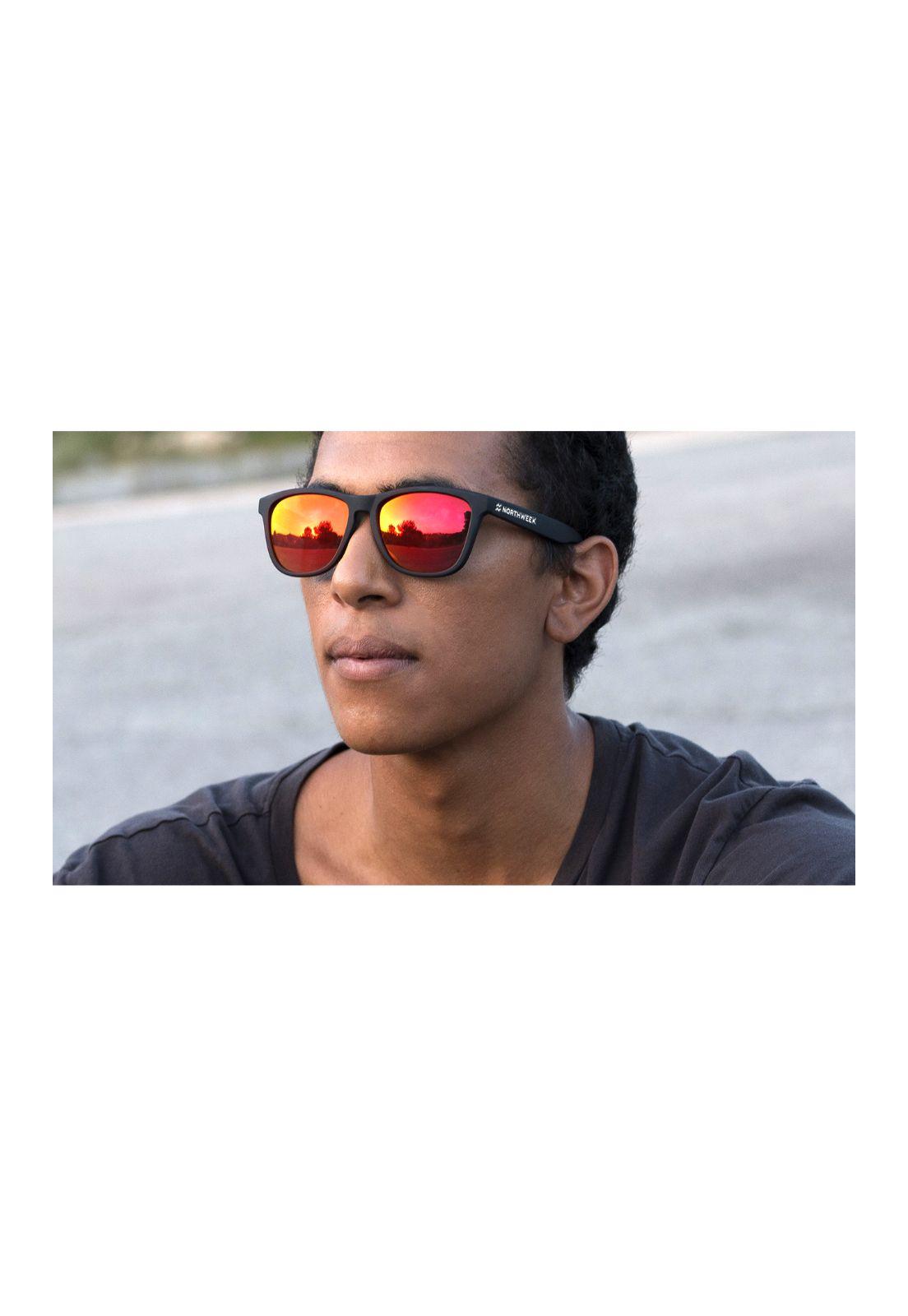 Lentes de Sol polarizado regular Rojo Northweek NS0101006-3