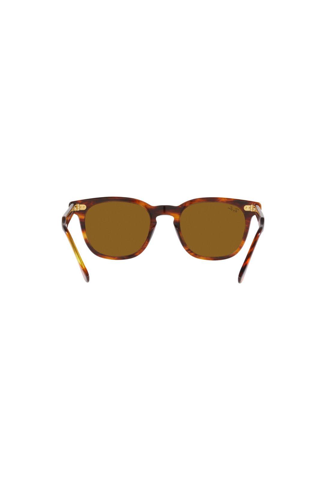 Lentes De Sol Hawkeye Striped Havana Ray-Ban RB22989543352-6