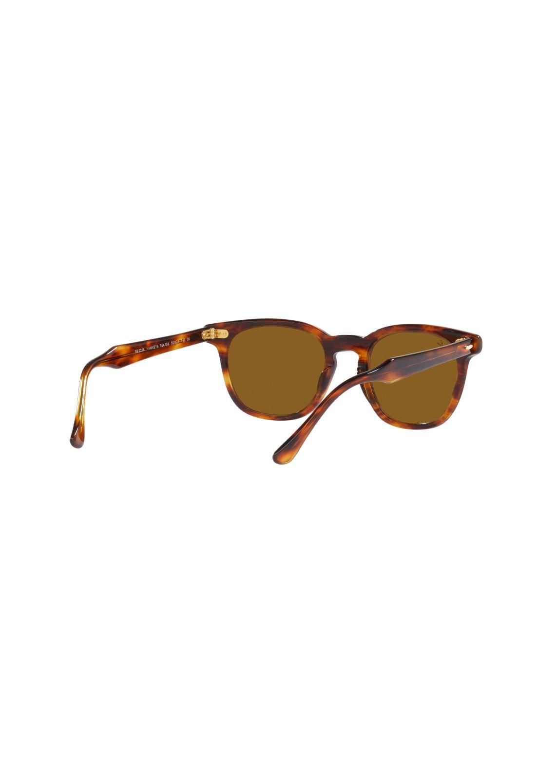 Lentes De Sol Hawkeye Striped Havana Ray-Ban RB22989543352-7