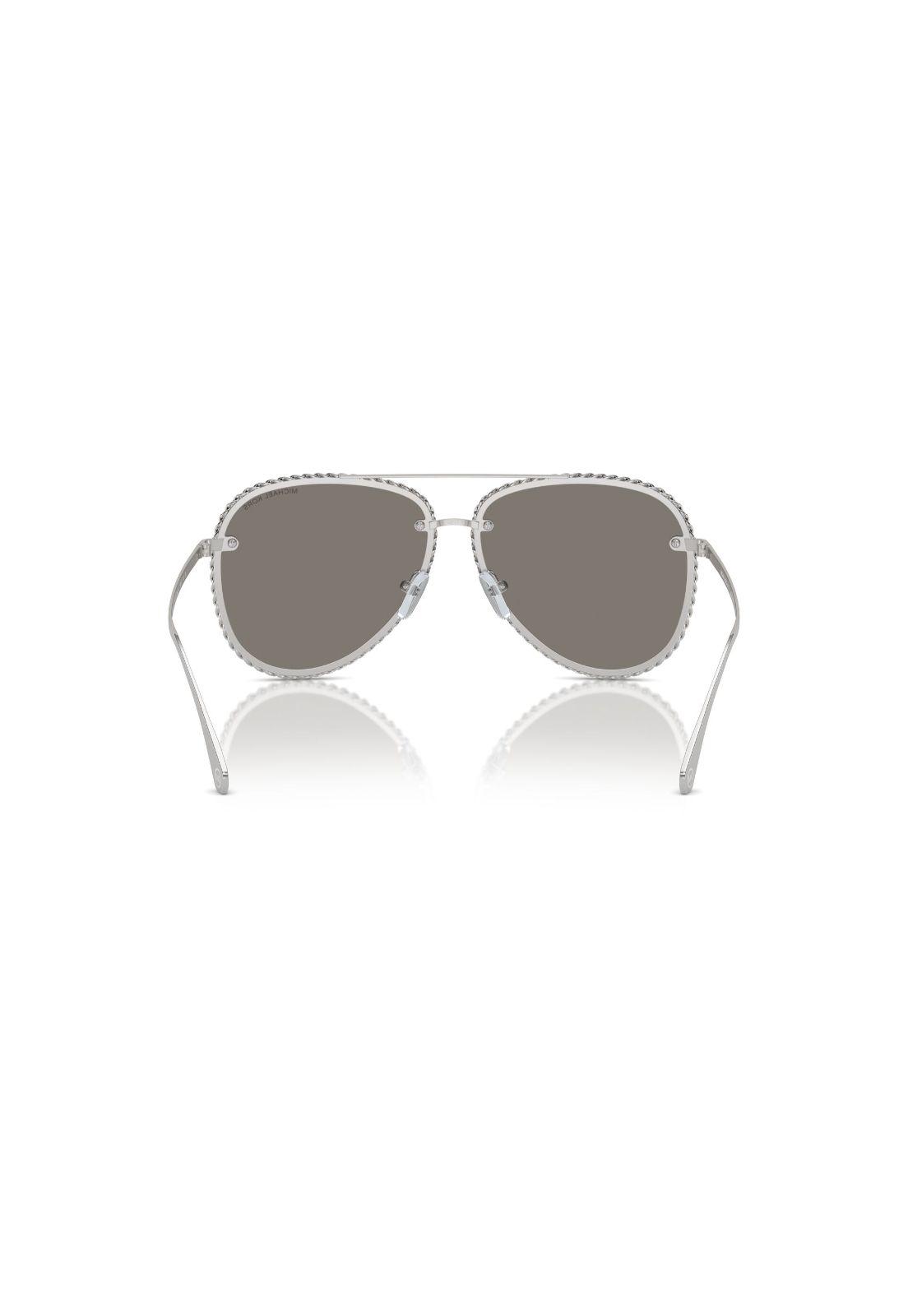 Lentes de Sol Portofino Plateado Espejados Michael Kors-3