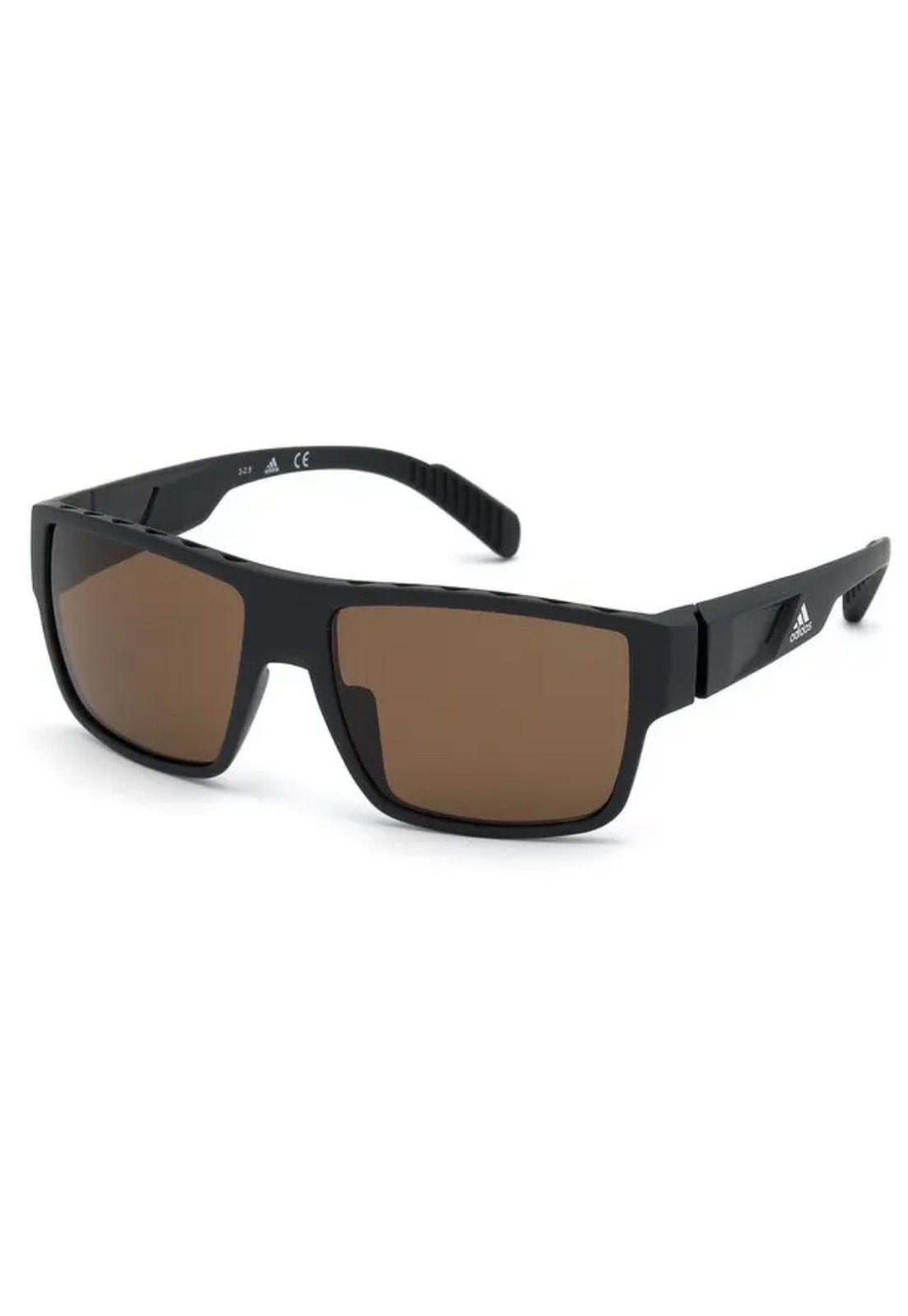 Lentes de Sol Negro Marron Polarizados Adidas Sport SP000602H57-0