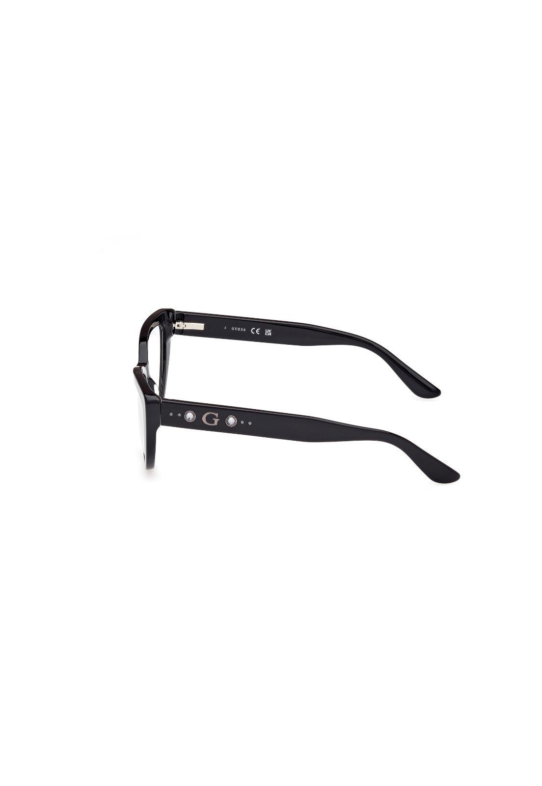 Lentes Ópticos Negro Brillante Guess GU50175001-2