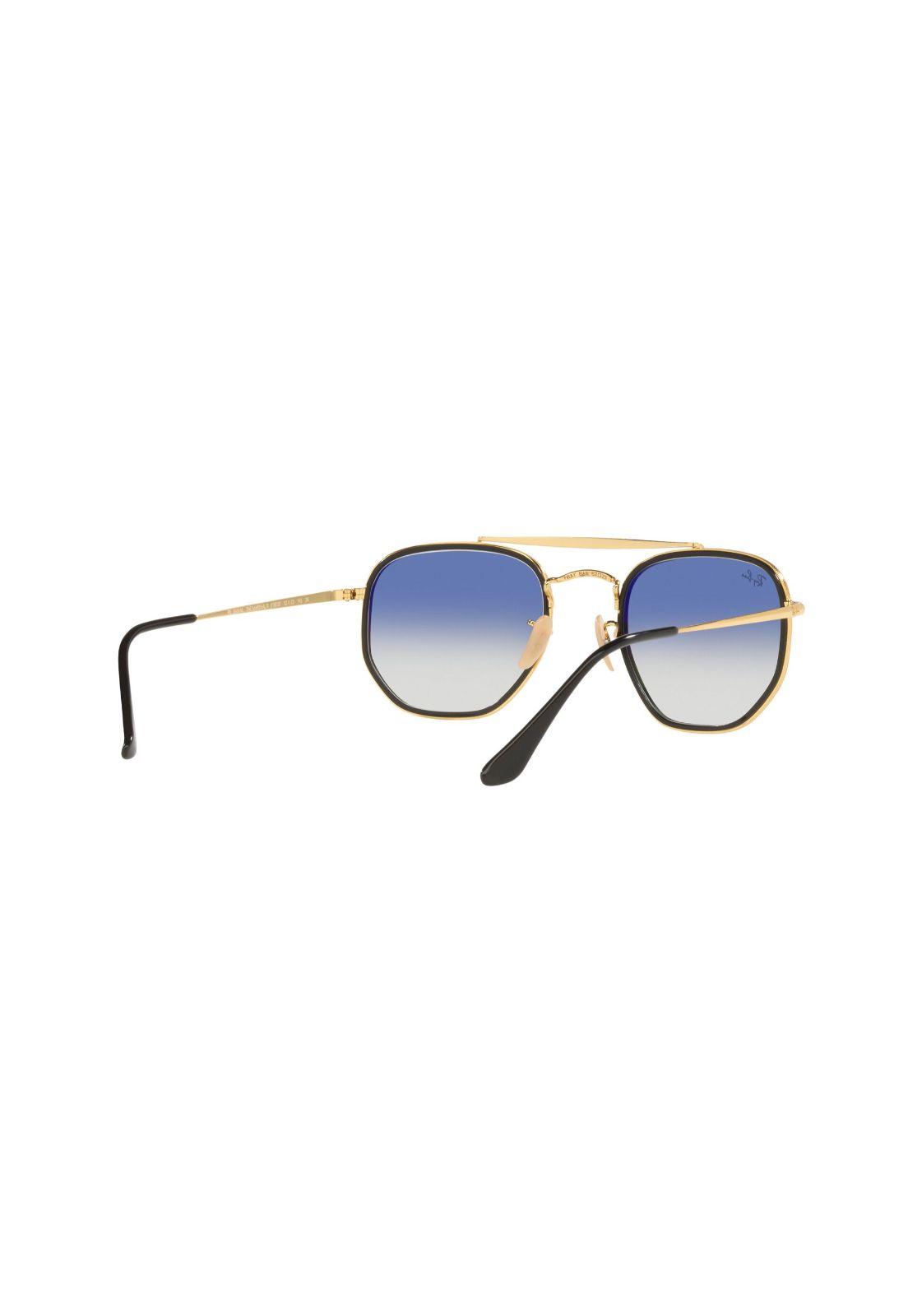 Lentes De Sol The Marshal Ii Dorado Ray-Ban RB3648ML91673F52-6