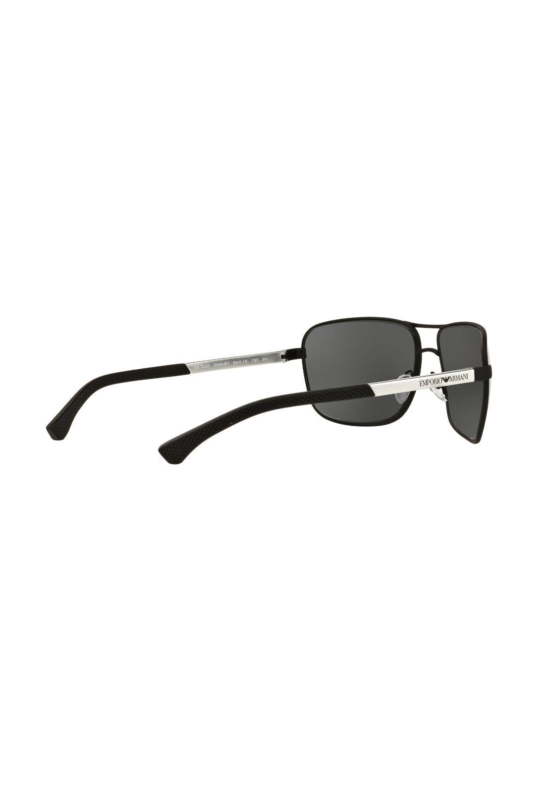 Lentes de Sol Black Matte Emporio Armani EA2033309487-8