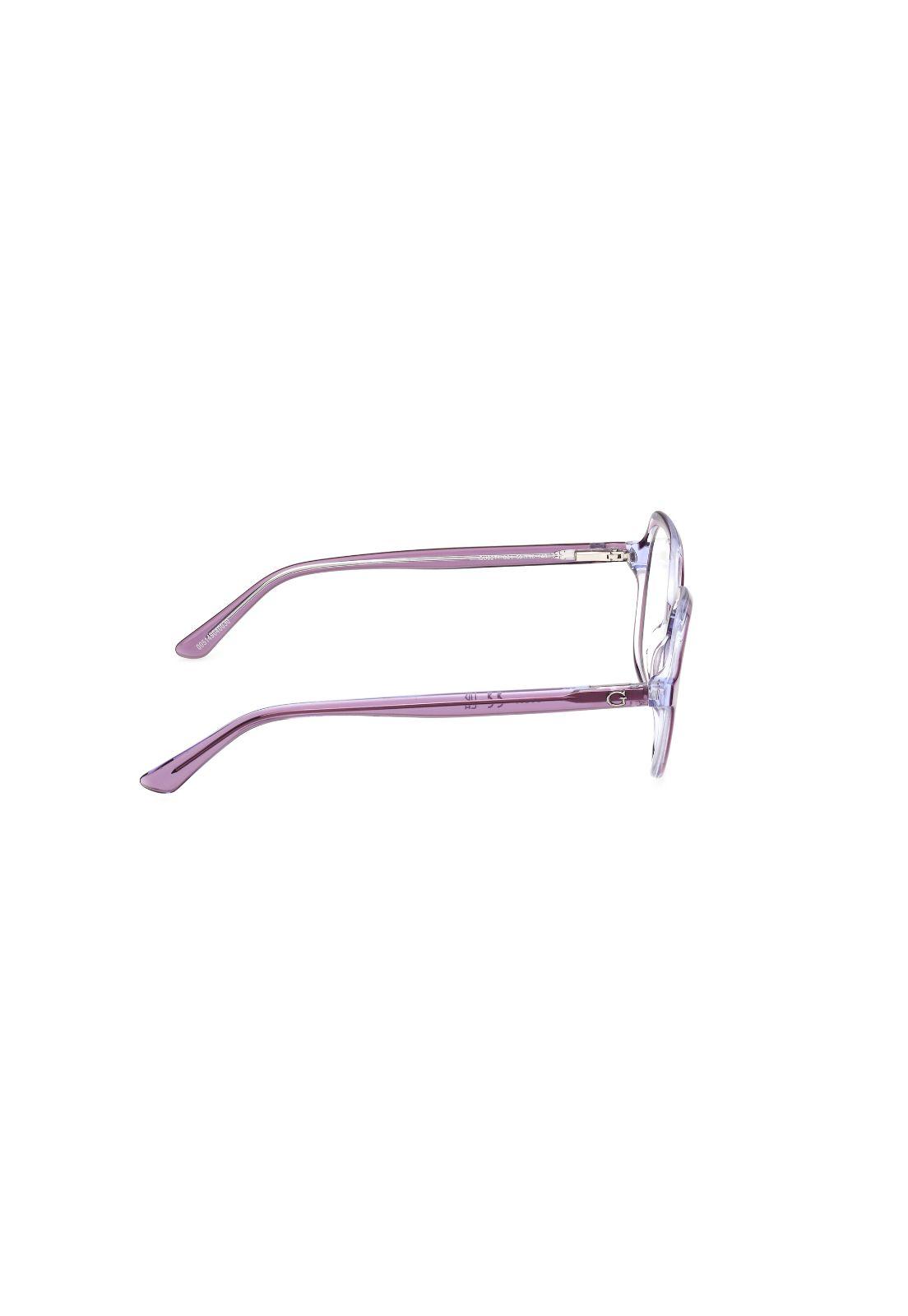 Lentes Ópticos Violeta Transparente Guess Kids GU8271081-6